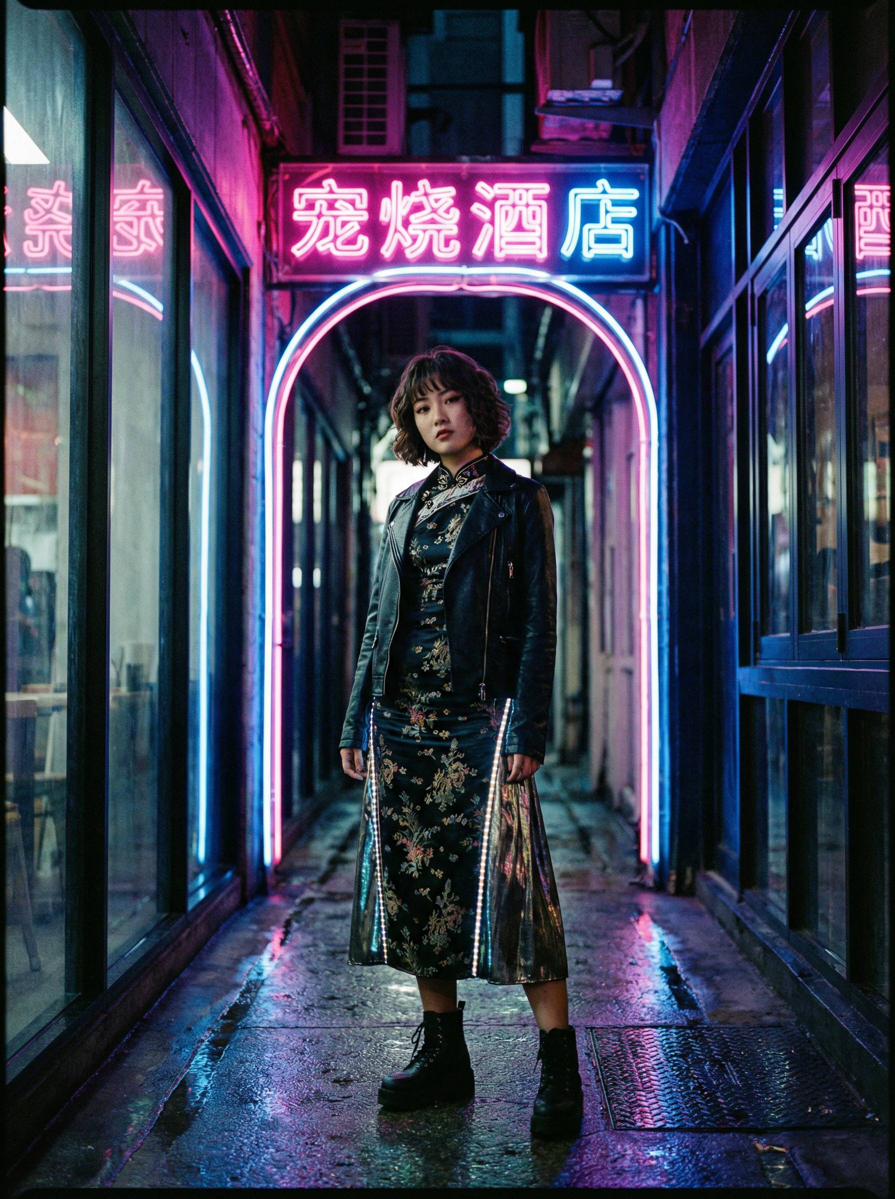 看片传媒赛博朋克创意传媒